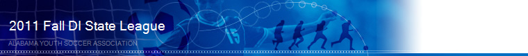 2011 Fall DI State League banner